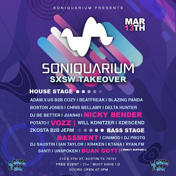 Soniquarium SXSW Takeover